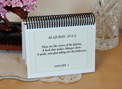 Inspiration From Quran Desk Calendar